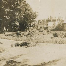 Gardens at Broadgreen Stoke 1930s