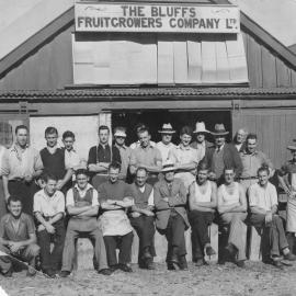 Bluffs Fruitgrowers Company staff