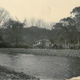 Flood protection work on the Riwaka / Riuwaka River