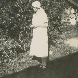 Gertie in her nurses uniform Hillcrest 1926