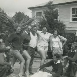 Group outside the Rat Trap 1960