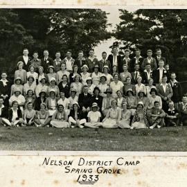 1933 Nelson District Camp, Spring Grove Church of Christ