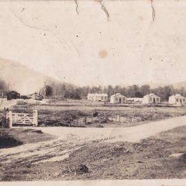 Glenhope with railway station in the background