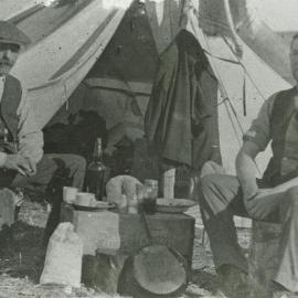 James Coutts, Sen. and his son Peter at Bronte, 1913