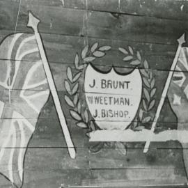 Mahana war memorial mural