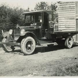 Truck belonging to Best Bros. Carriers of Richmond