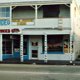 F.A.V. Services building in Queen Street shortly before demolition