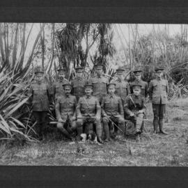 1913 NC Officers Motueka Camp
