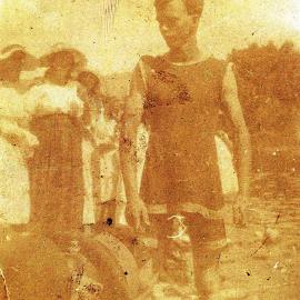 Bushy in swimming costume 1922