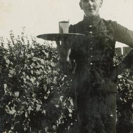 Jack dressed up as Buttons from Cinderella