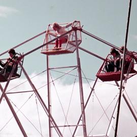Children on a Ferris wheel