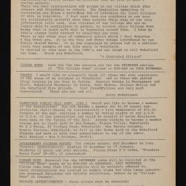 Village News 1985 November