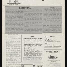 Village News 1988 September