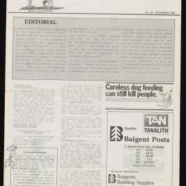 Village News 1988 November