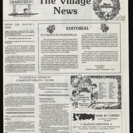 Village News 1989 December