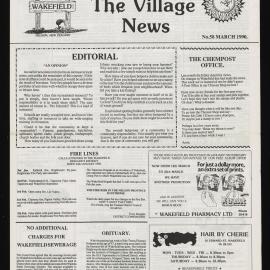 Village News 1990 March