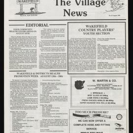 Village News 1990 August