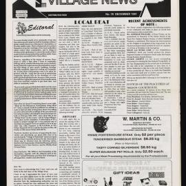 Village News 1991 December