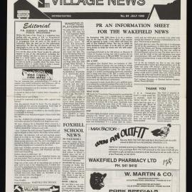 Village News 1992 July