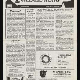 Village News 1992 September
