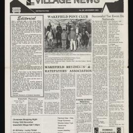Village News 1992 November