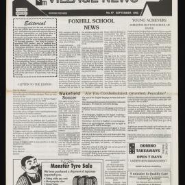 Village News 1993 September