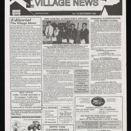 Village News 1995 September