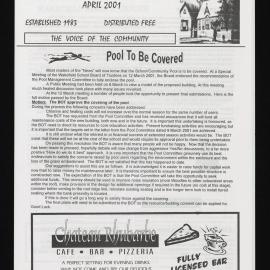 Village News 2001 April