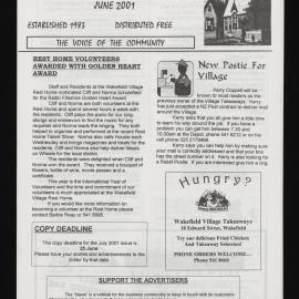 Village News 2001 June