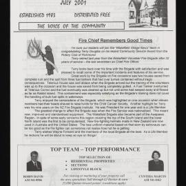 Village News 2001 July