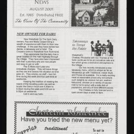Village News 2001 August