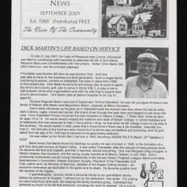 Village News 2001 September