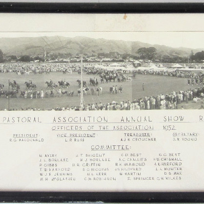 Panoramic of the Nelson A & P show 1952