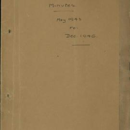 1943-1946 Collingwood County Council Minute Book