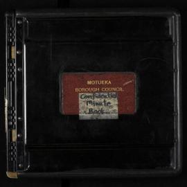 1985-1989 Motueka Borough Council Confidential Minute Book