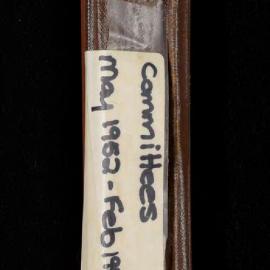 1952-1957 Motueka Borough Council Committee Minute Book