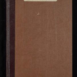 1950 Motueka Borough Council Minute Book Index