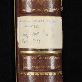 1909-1918 Murchison County Council Minute Book