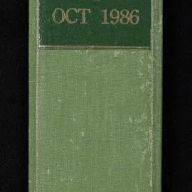 1986 Richmond Borough Council Minute Book