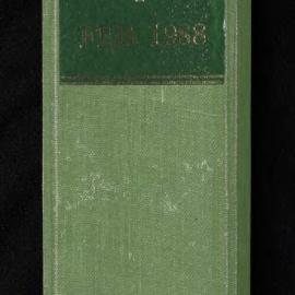 1987-1988 Richmond Borough Council Minute Book