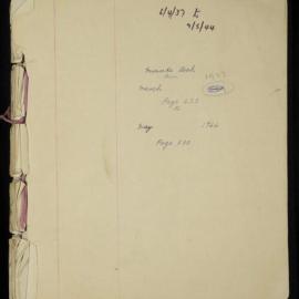 1937-1944 Takaka County Council Minute Book
