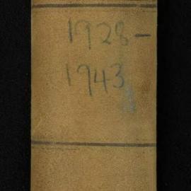 1928-1943 Takaka Town Board Minute Book