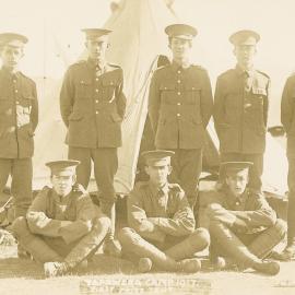 Tapawera Military Camp first prize tent 1917