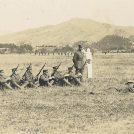 Soldiers training at Tapawera Military Camp
