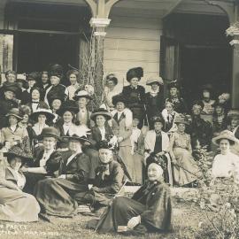 WCTU garden party at Fairfield House