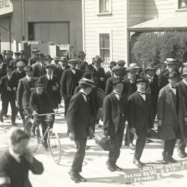 Nelson sends full quota of soldiers 1917