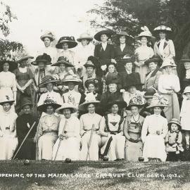 Opening of the Maitai Lodge Croquet Club