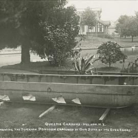 Turkish pontoon in the Queens Gardens