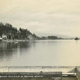 Bird's eye view of Nelson Haven