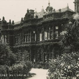 Nelson College covered in Virginia creeper